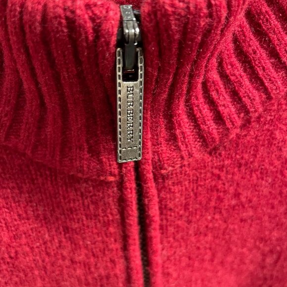 Burberry London Lambswool Men's Sweater - Picture 3 of 6